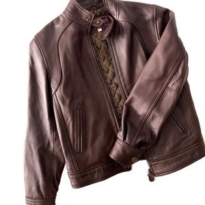 2/25$ 🌈  Boys leather jacket from Morocco